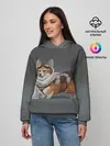Женское худи / КОРГИ ПИЛОТ