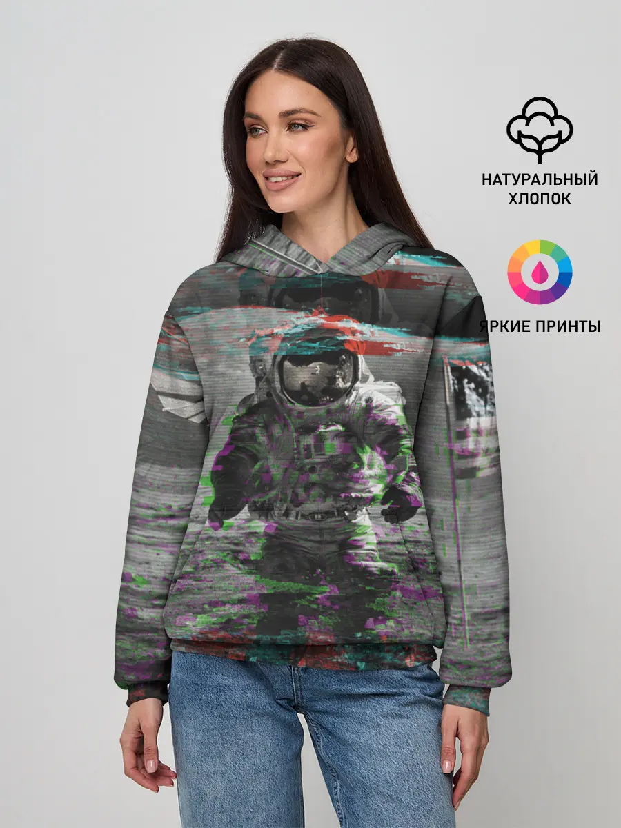 Женское худи / Космонавт