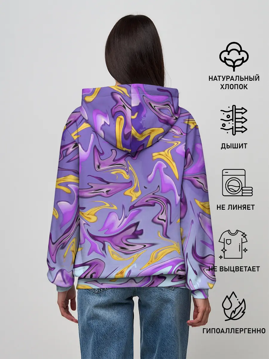 Женское худи / Абстракция