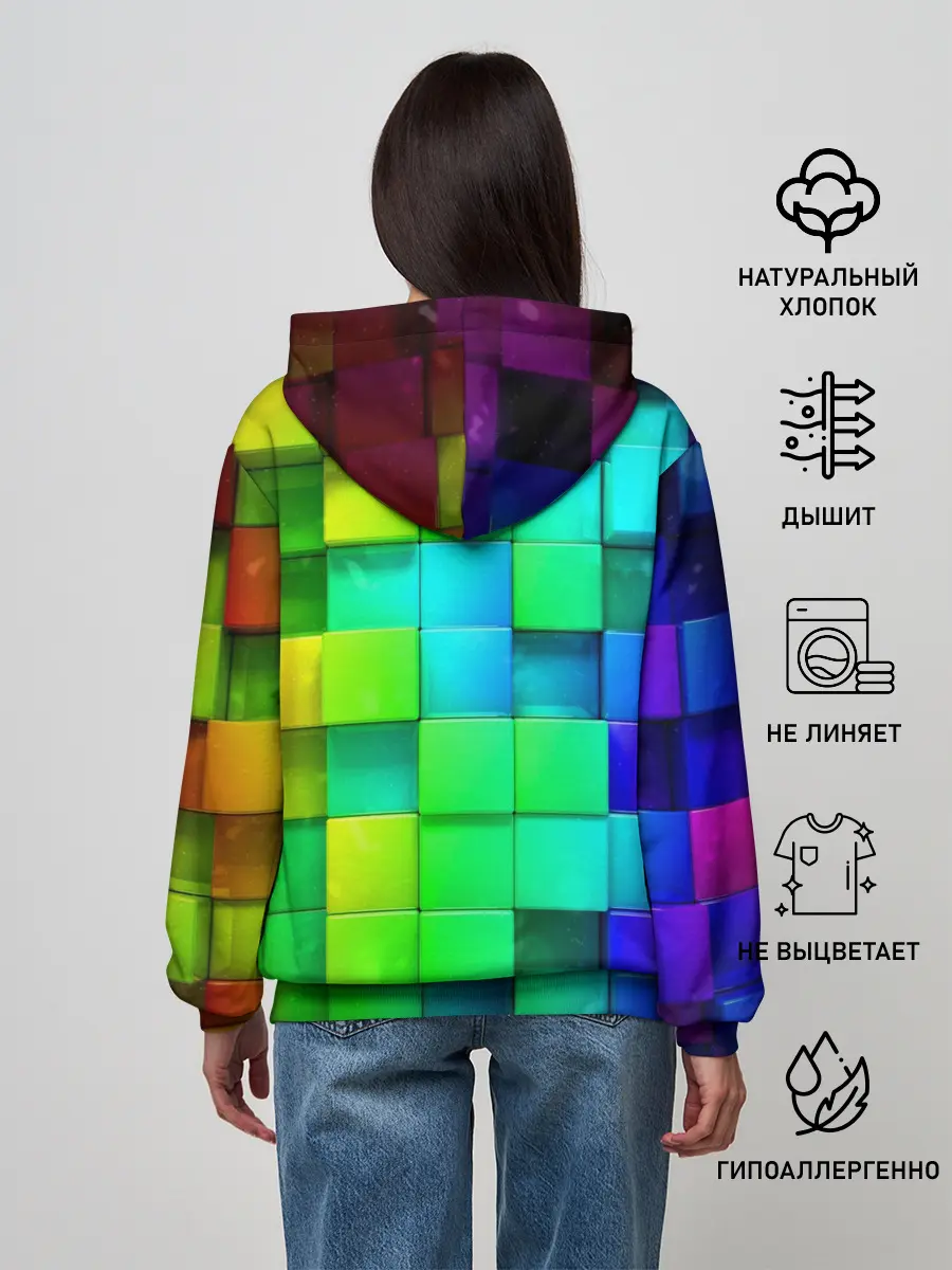 Женское худи / Minecraft / Майнкрафт