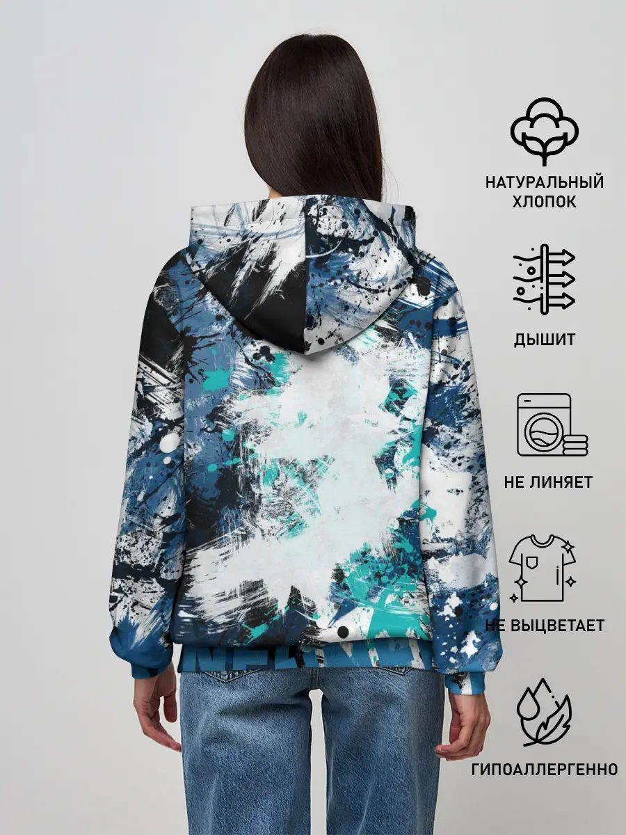 Женское худи / Minecraft / Майнкрафт