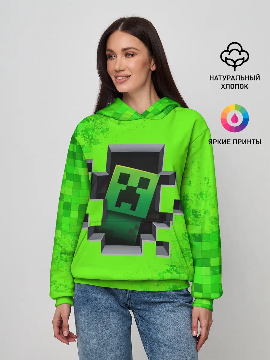 Женское худи / MINECRAFT