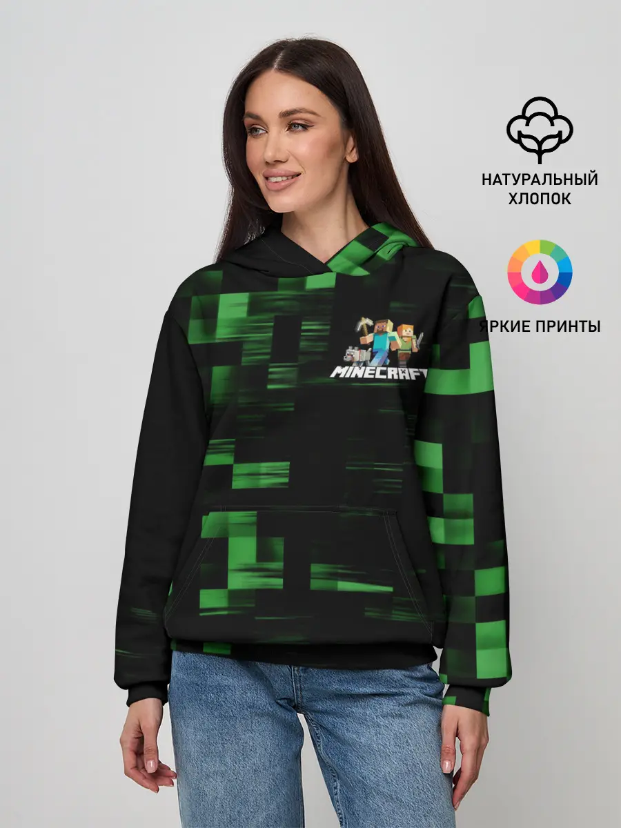 Женское худи / MINECRAFT.