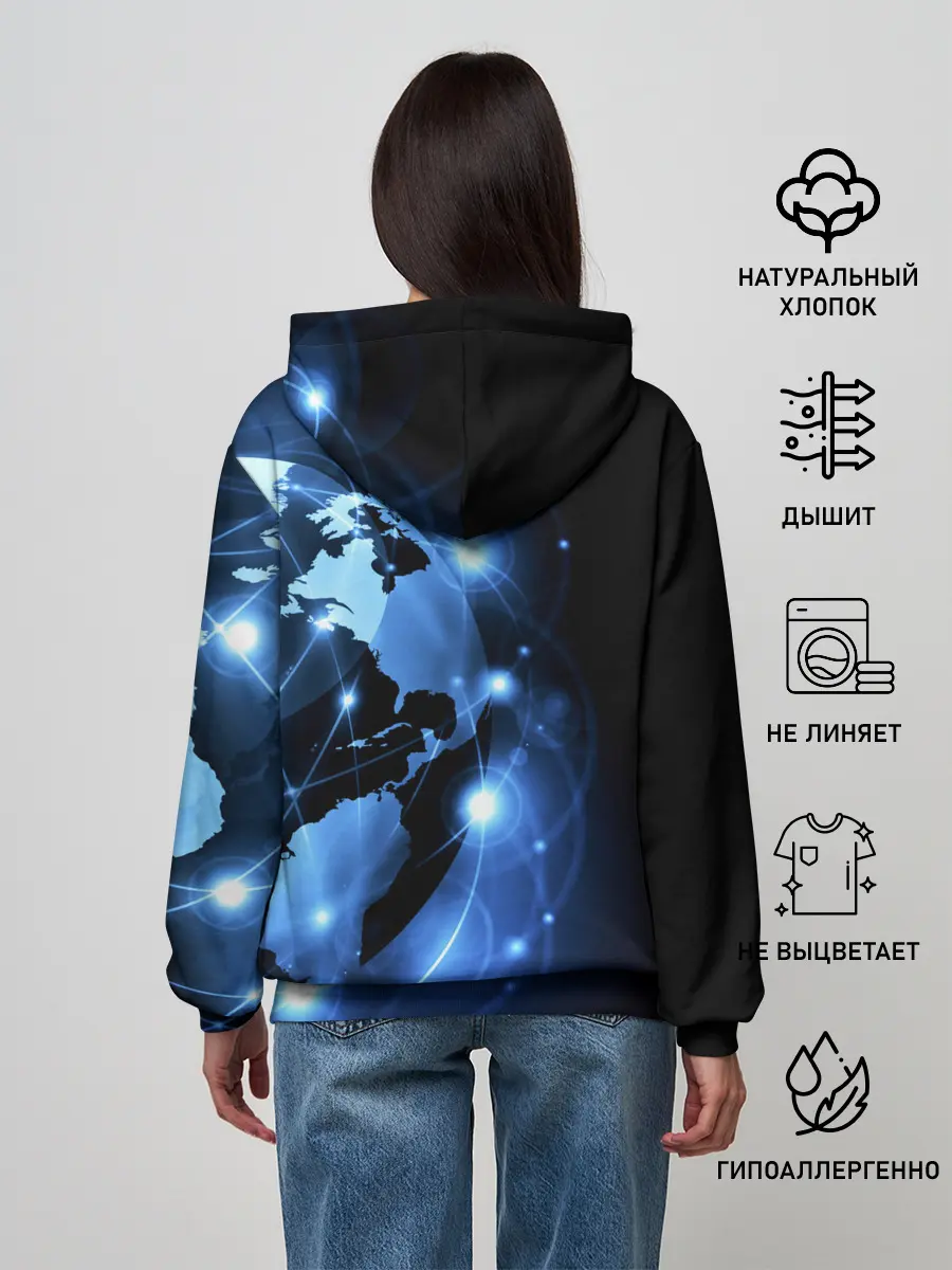 Женское худи / Войска связи