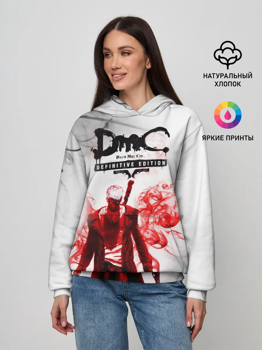 Женское худи / devil may cry