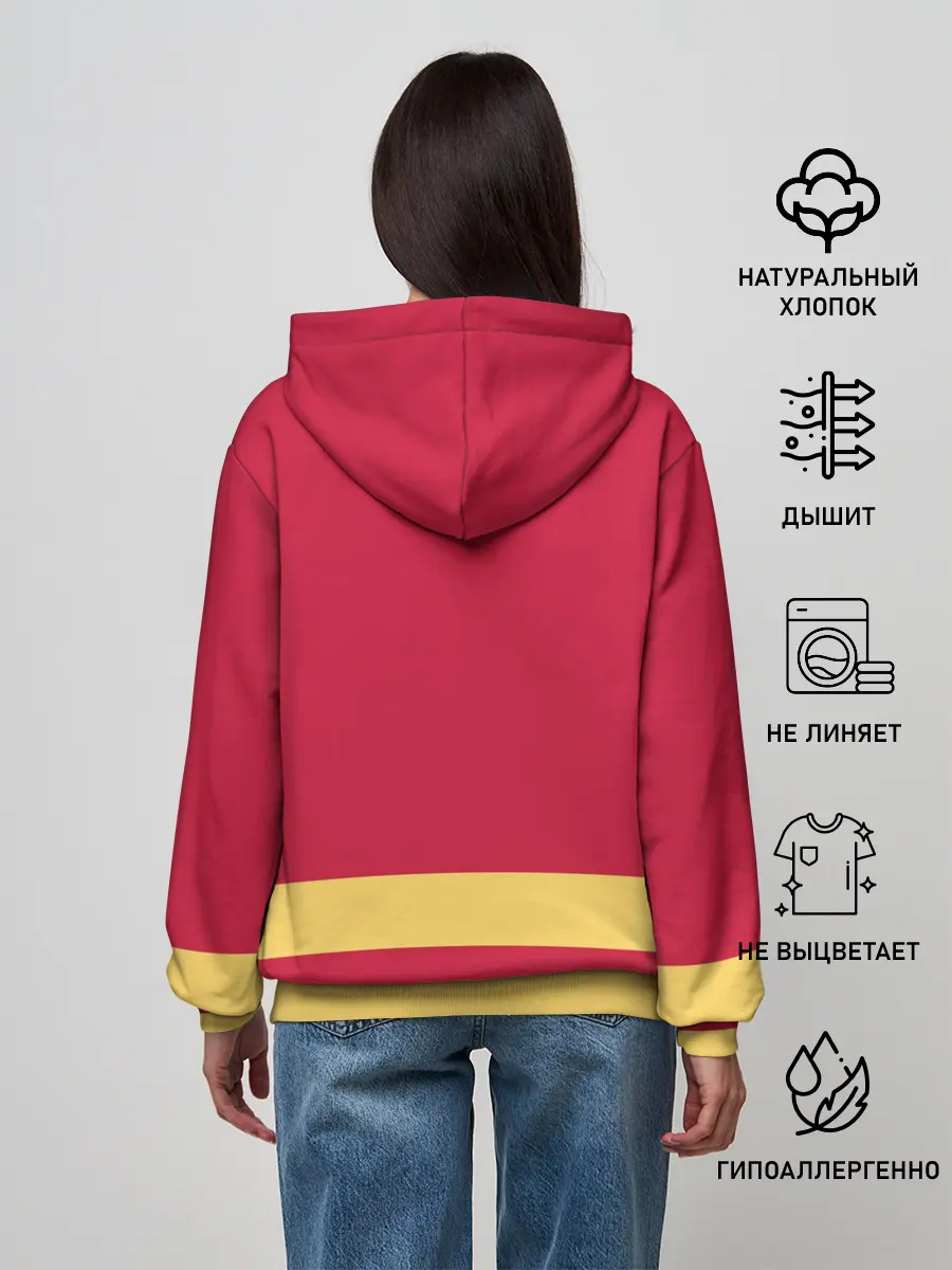 Женское худи / Калгари Флэймз