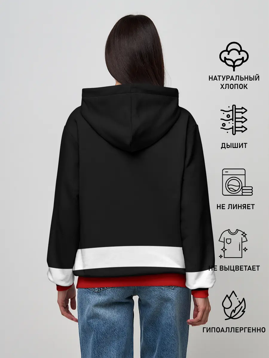 Женское худи / Каролина Харрикейнз