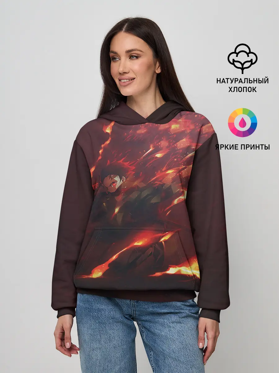 Женское худи / Танджиро Камадо