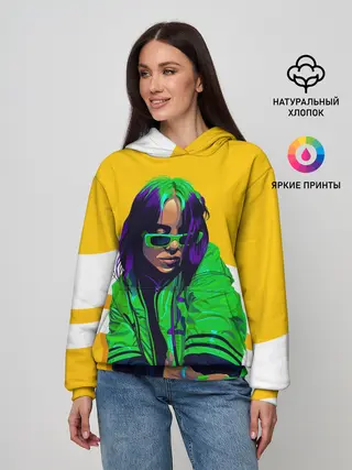 Женское худи / Green Eilish