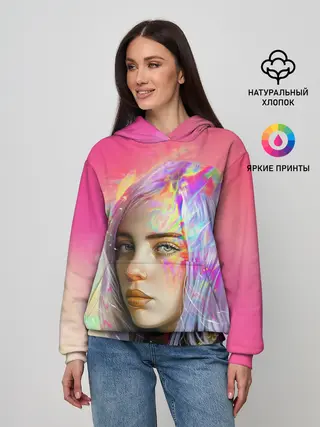 Женское худи / РАДУЖНЫЙ ОГОНЬ