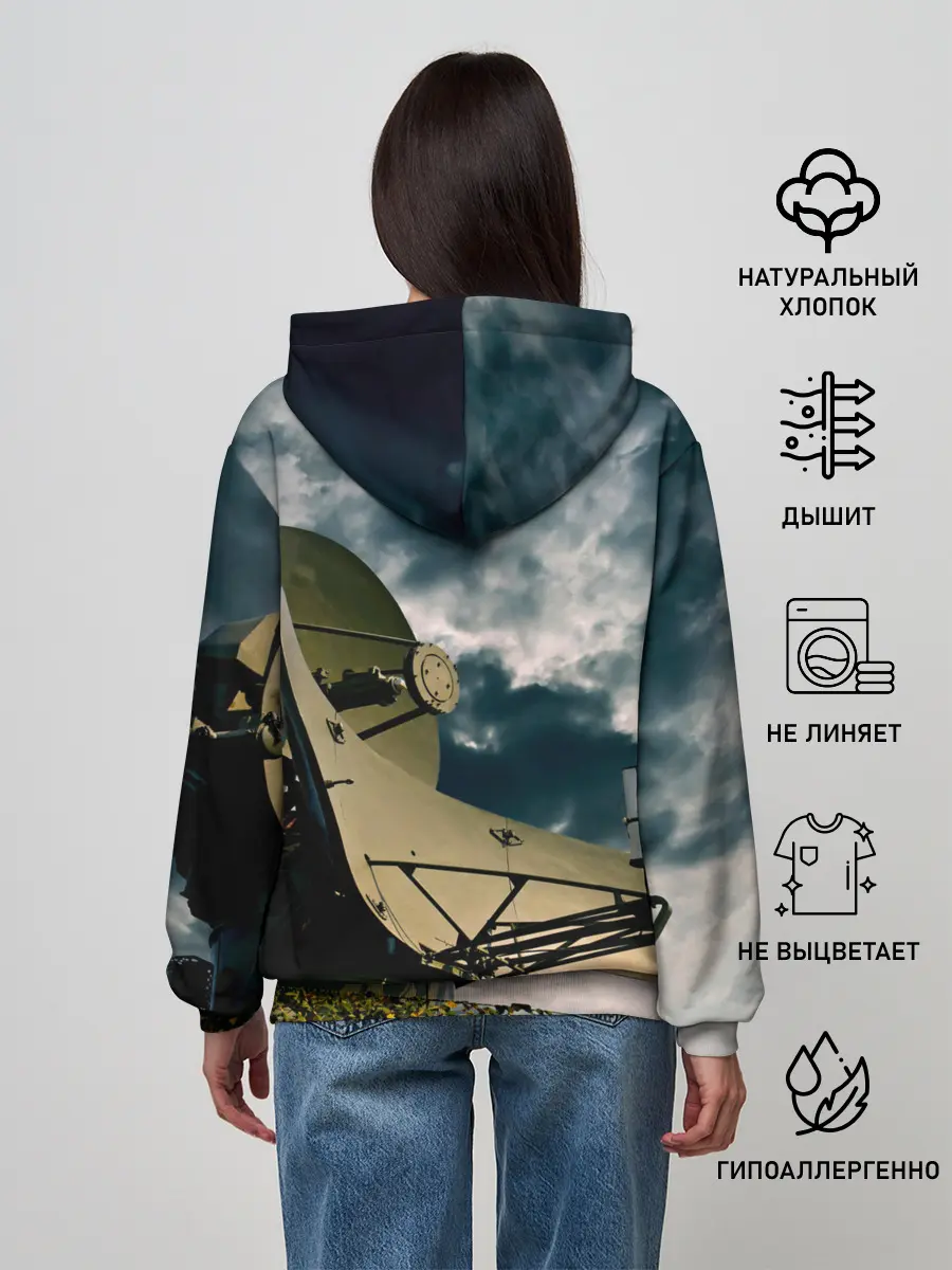 Женское худи / Войска связи