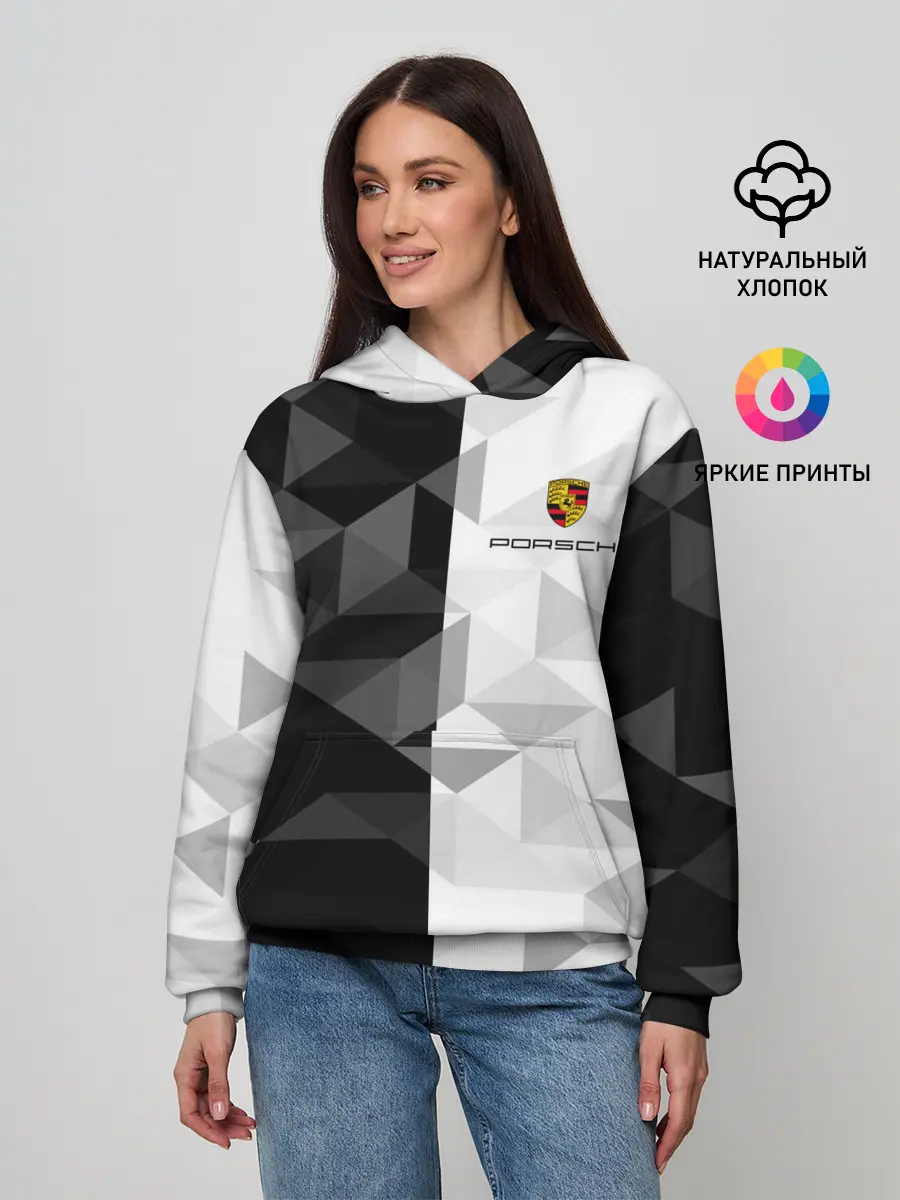 Женское худи / PORSCHE | ПОРШЕ