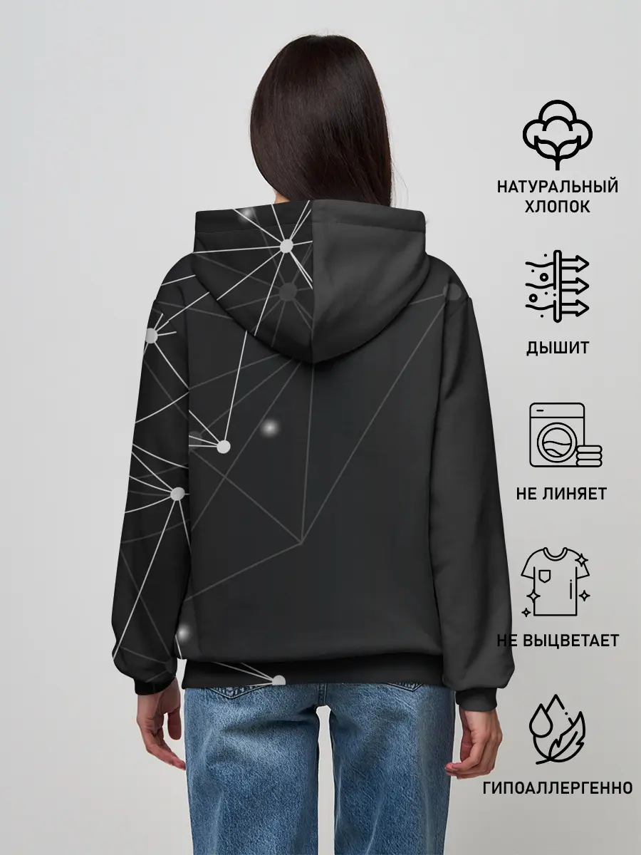 Женское худи / si-fi art