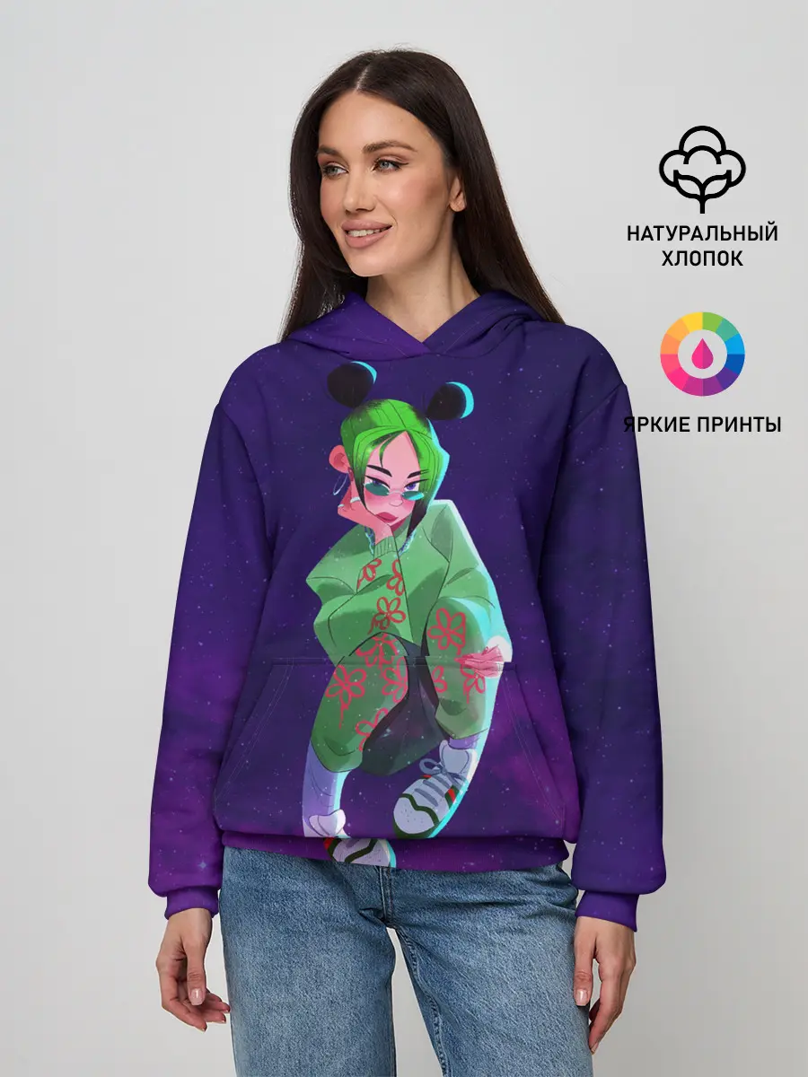 Женское худи / БИЛЛИ АЙЛИШ