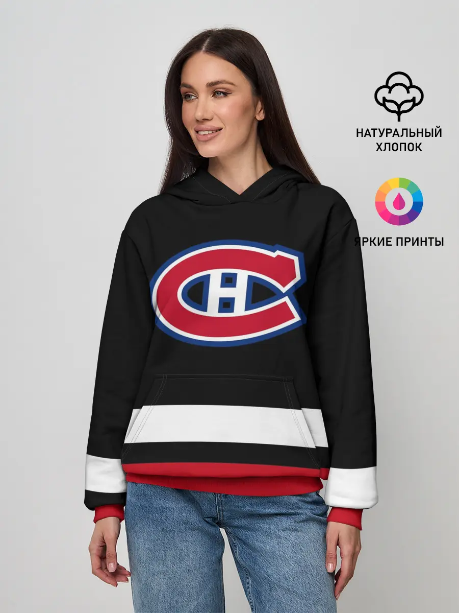 Женское худи / Монреаль Канадиенс