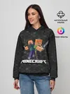 Женское худи / Minecraft / Майнкрафт