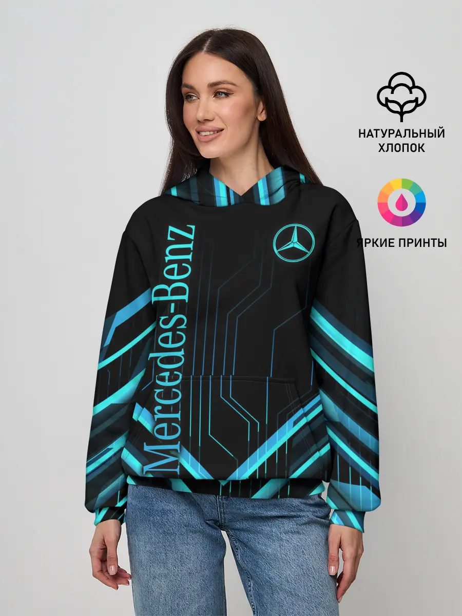 Женское худи / Mercedes-Benz