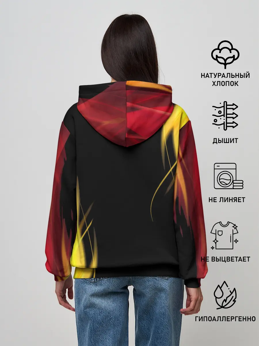 Женское худи / Грозовой кошак