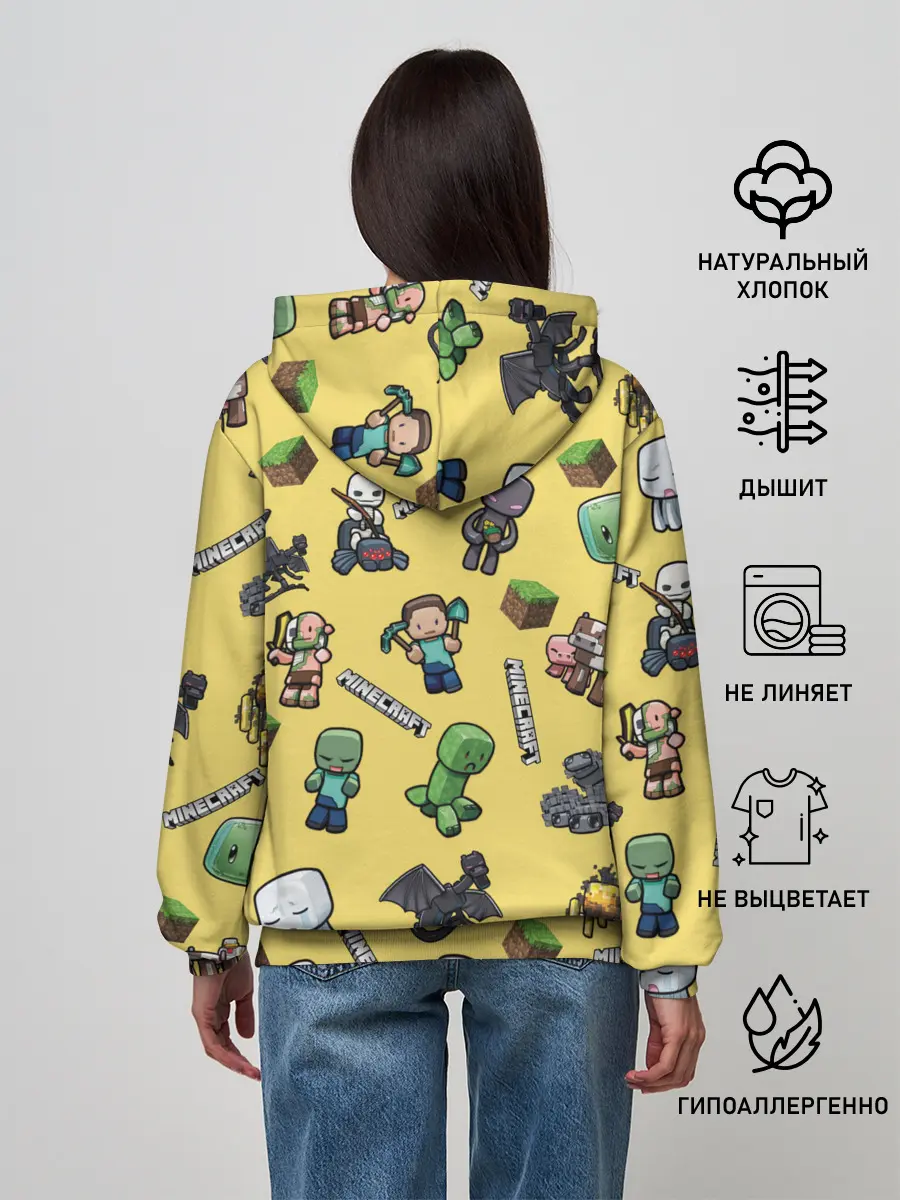 Женское худи / MINECRAFT