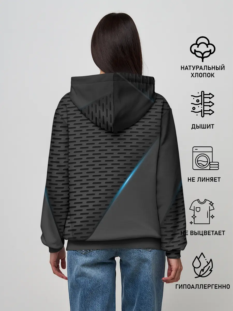 Женское худи / BMW TEXTURA | БМВ ТЕКСТУРА