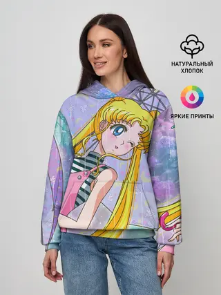 Женское худи / Sailor Moon