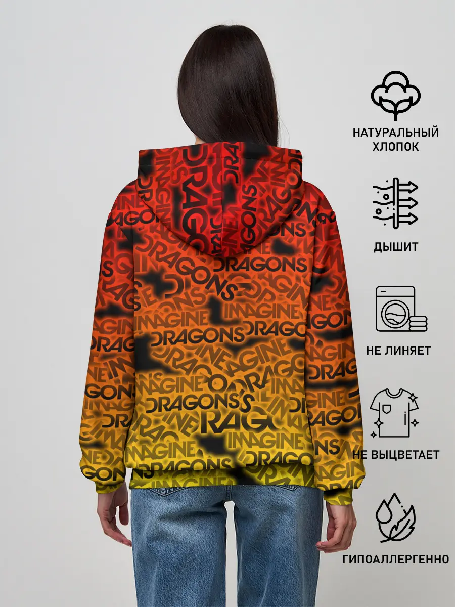Женское худи / Imagine Dragons