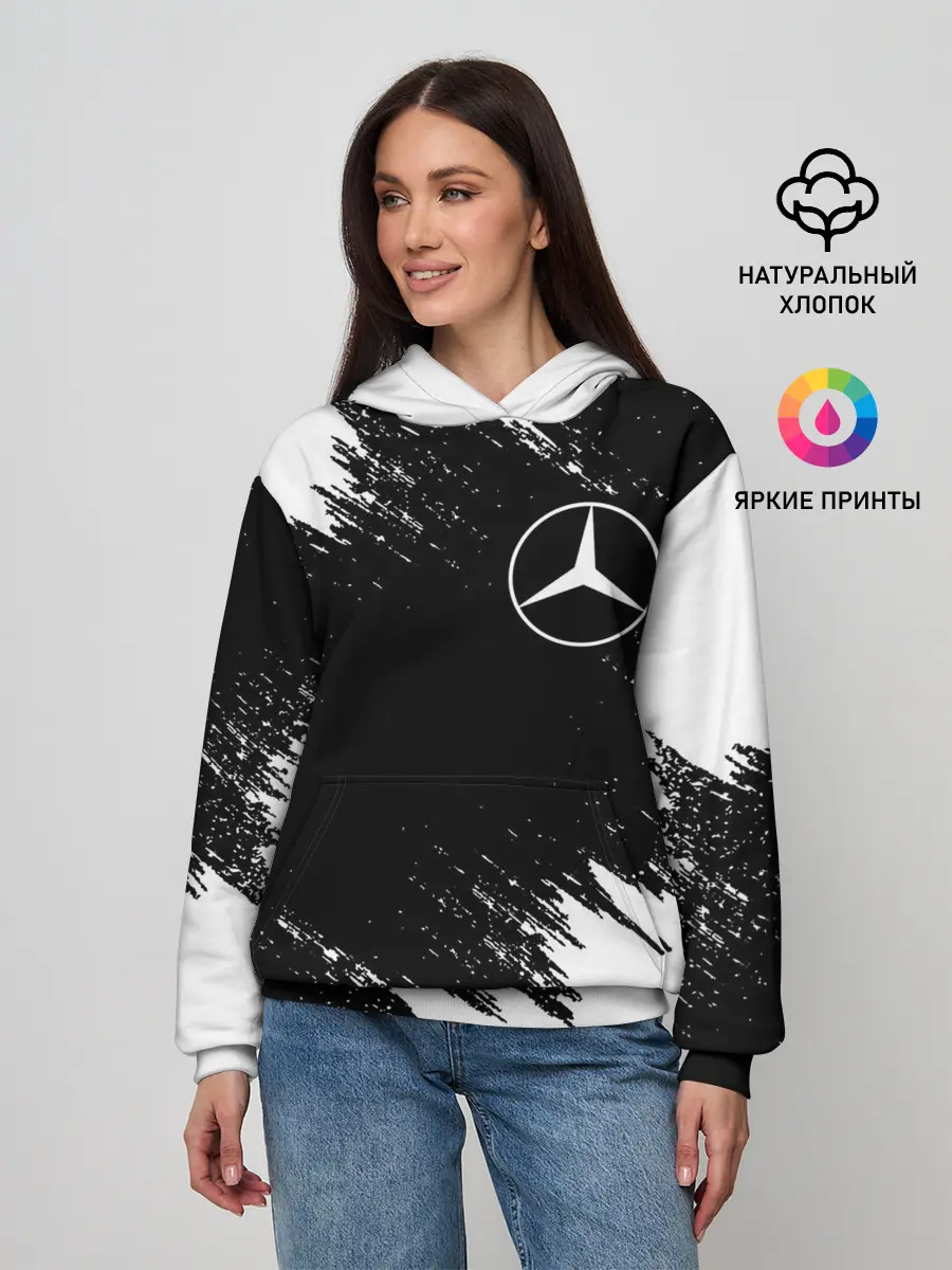 Женское худи / MERCEDES | МЕРСЕДЕС