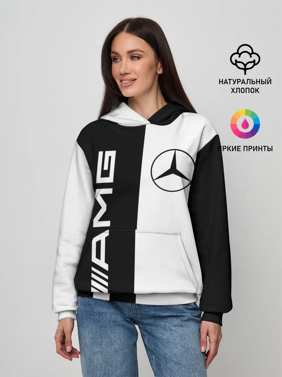 Женское худи / MERCEDES AMG | МЕРСЕДЕС