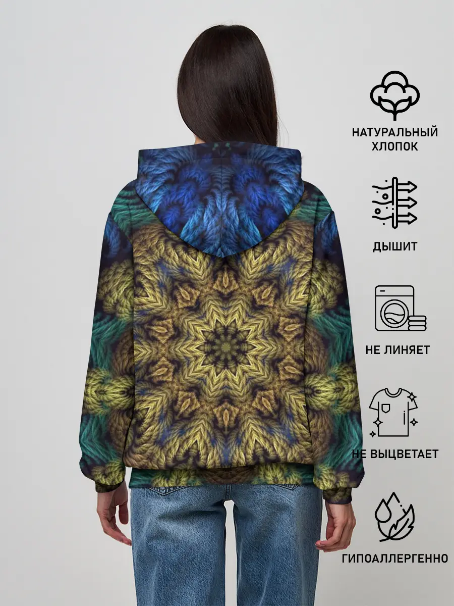 Женское худи / Мандала