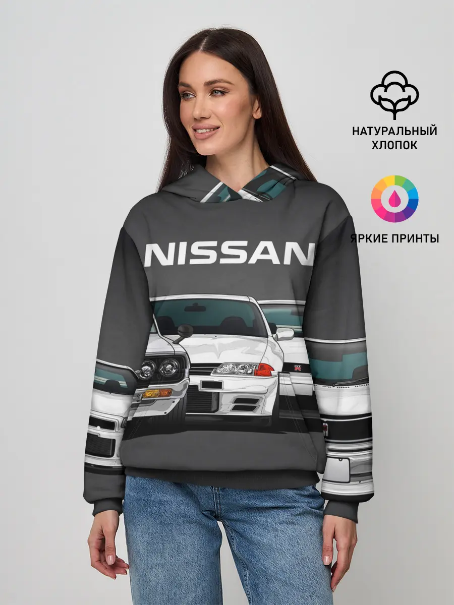 Женское худи / NISSAN | НИССАН