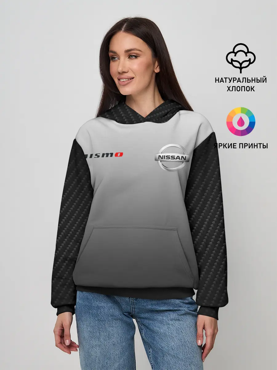 Женское худи / NISSAN NISMO | НИССАН НИСМО