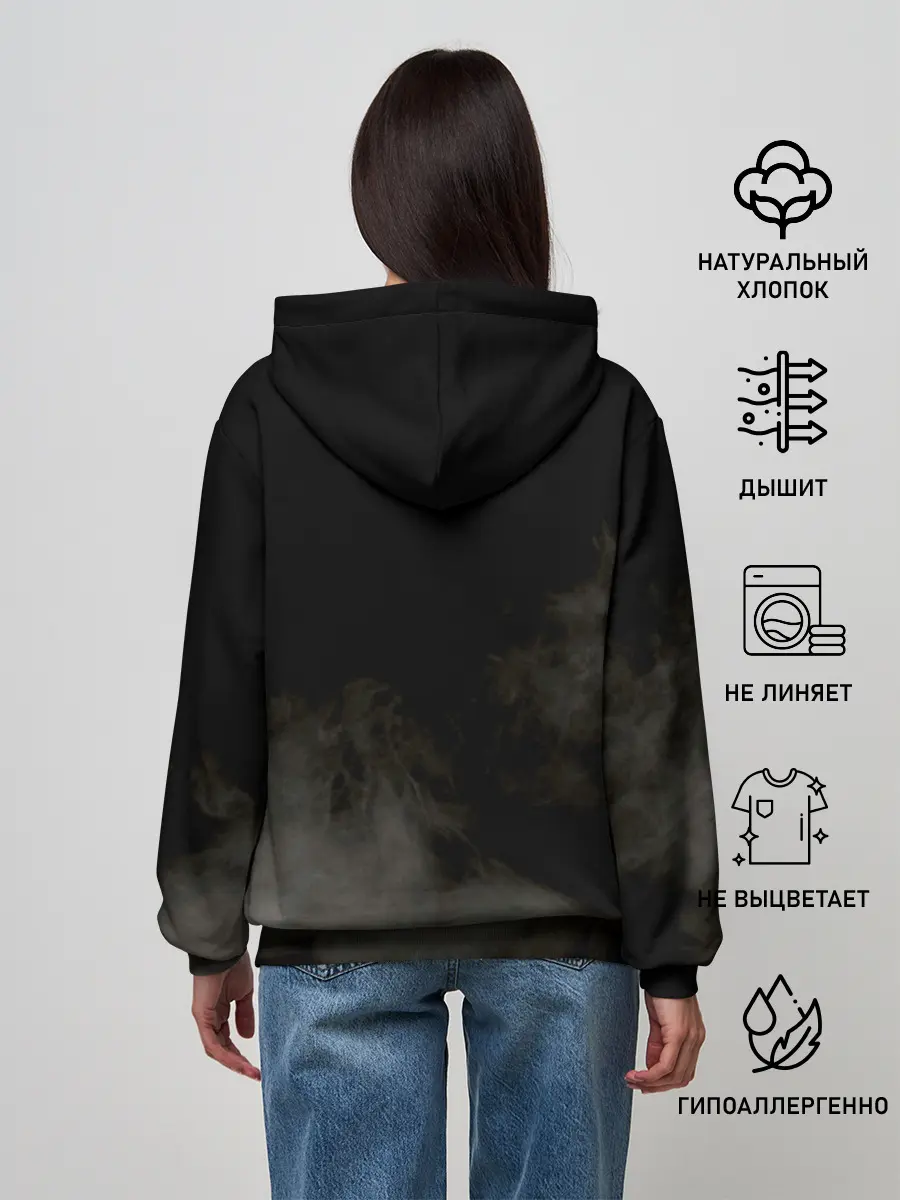 Женское худи / ALL BLACKS