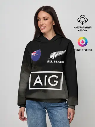 Женское худи / ALL BLACKS