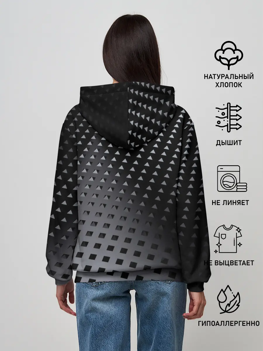 Женское худи / Текстура.