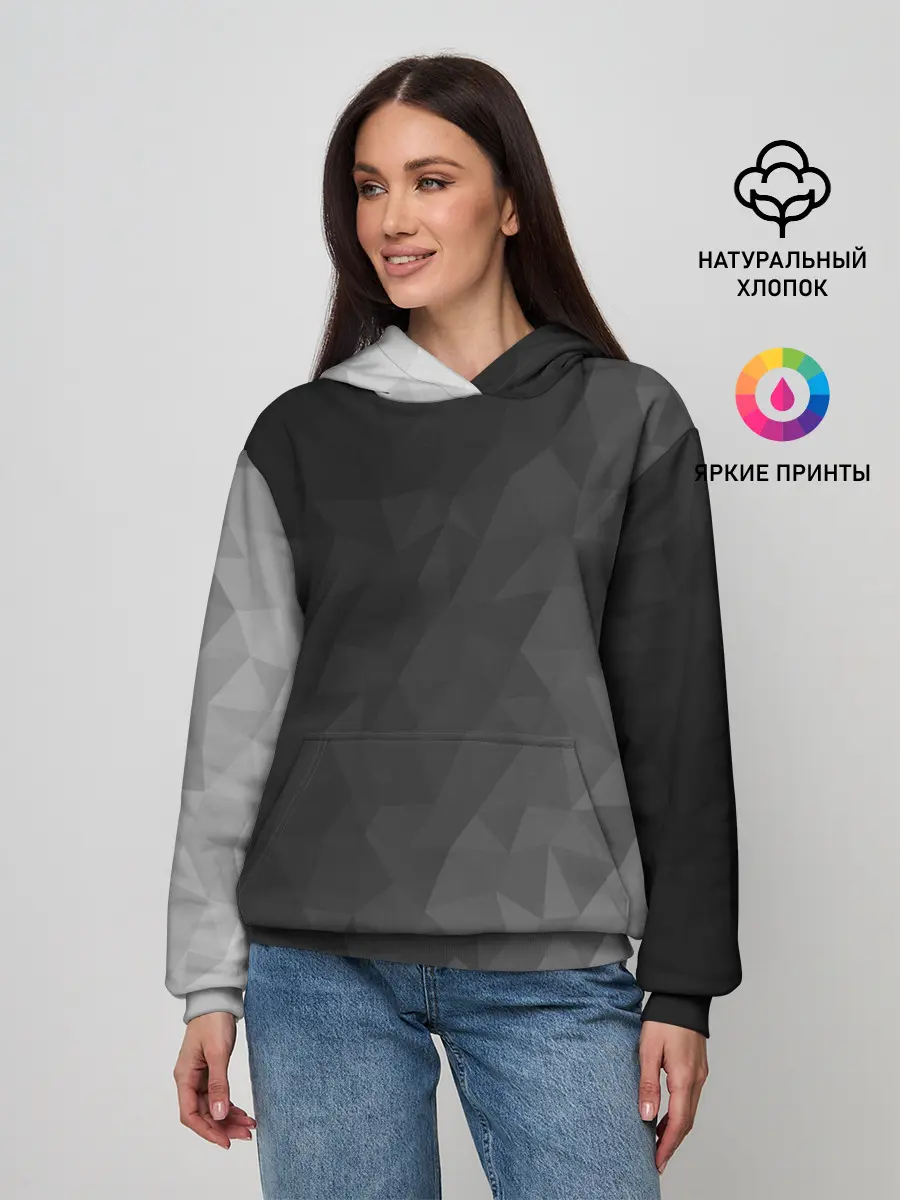 Женское худи / Dark abstraction