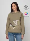 Женское худи / Осаму на спине