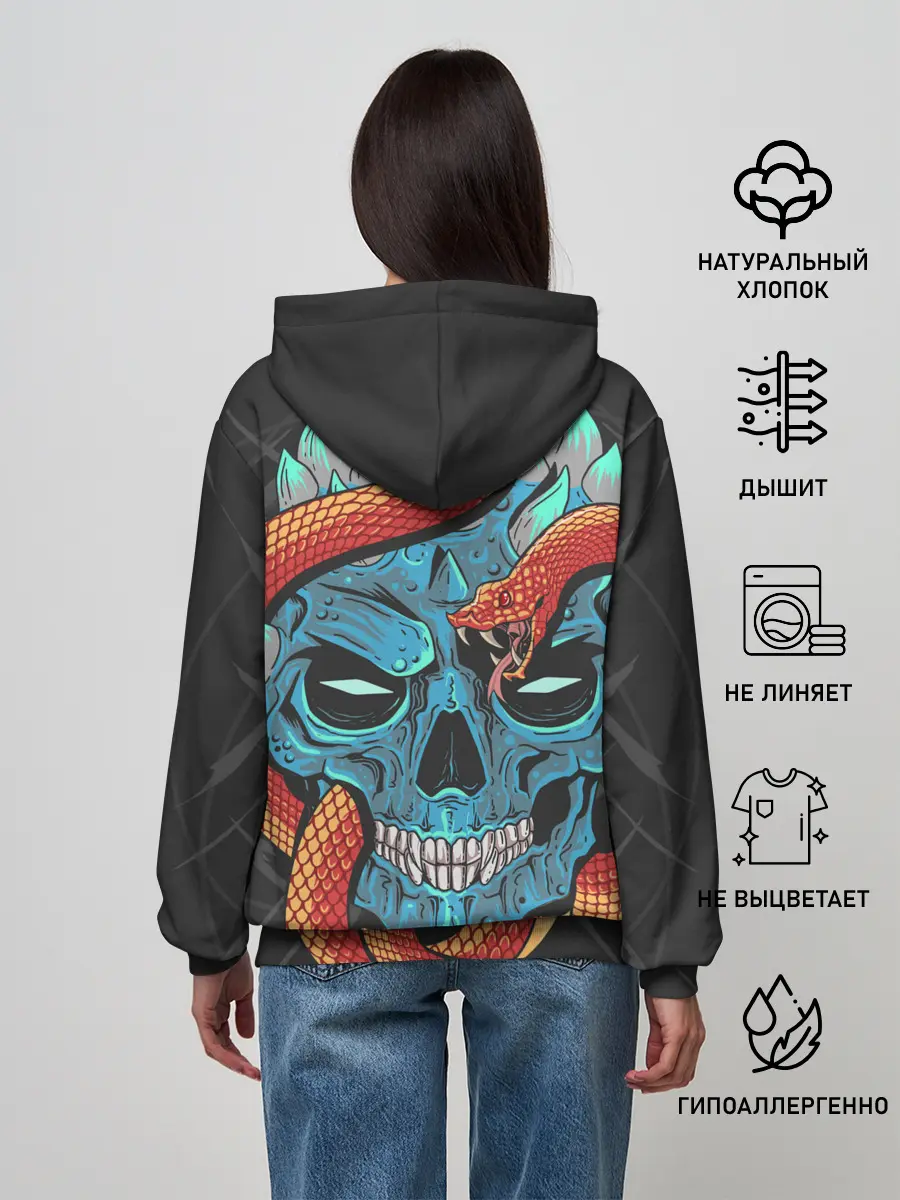 Женское худи / Iron Maiden