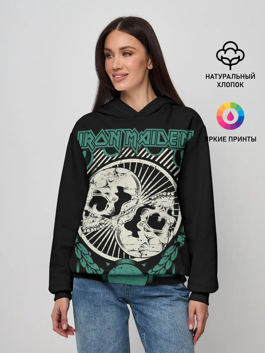 Женское худи / Iron Maiden
