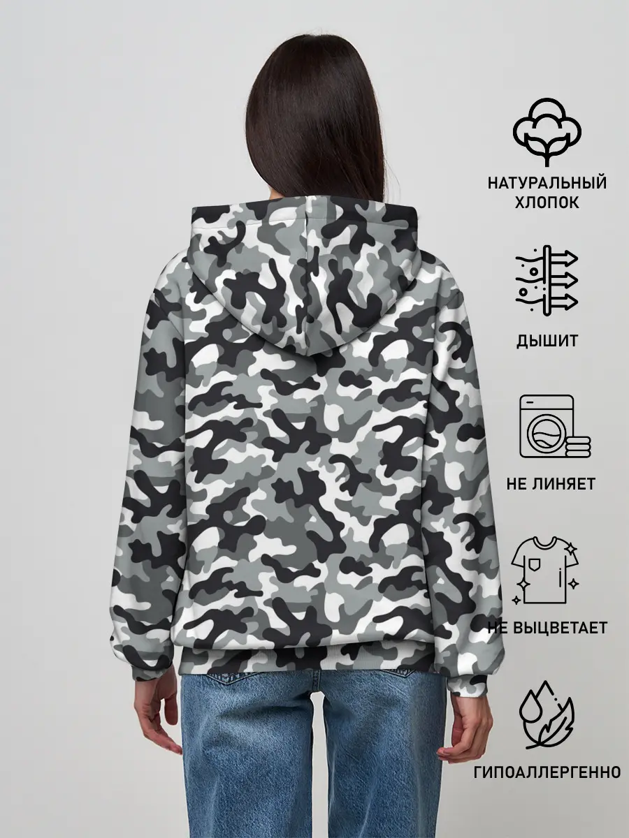 Женское худи / Камуфляж