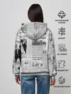 Женское худи / Газета Newspaper
