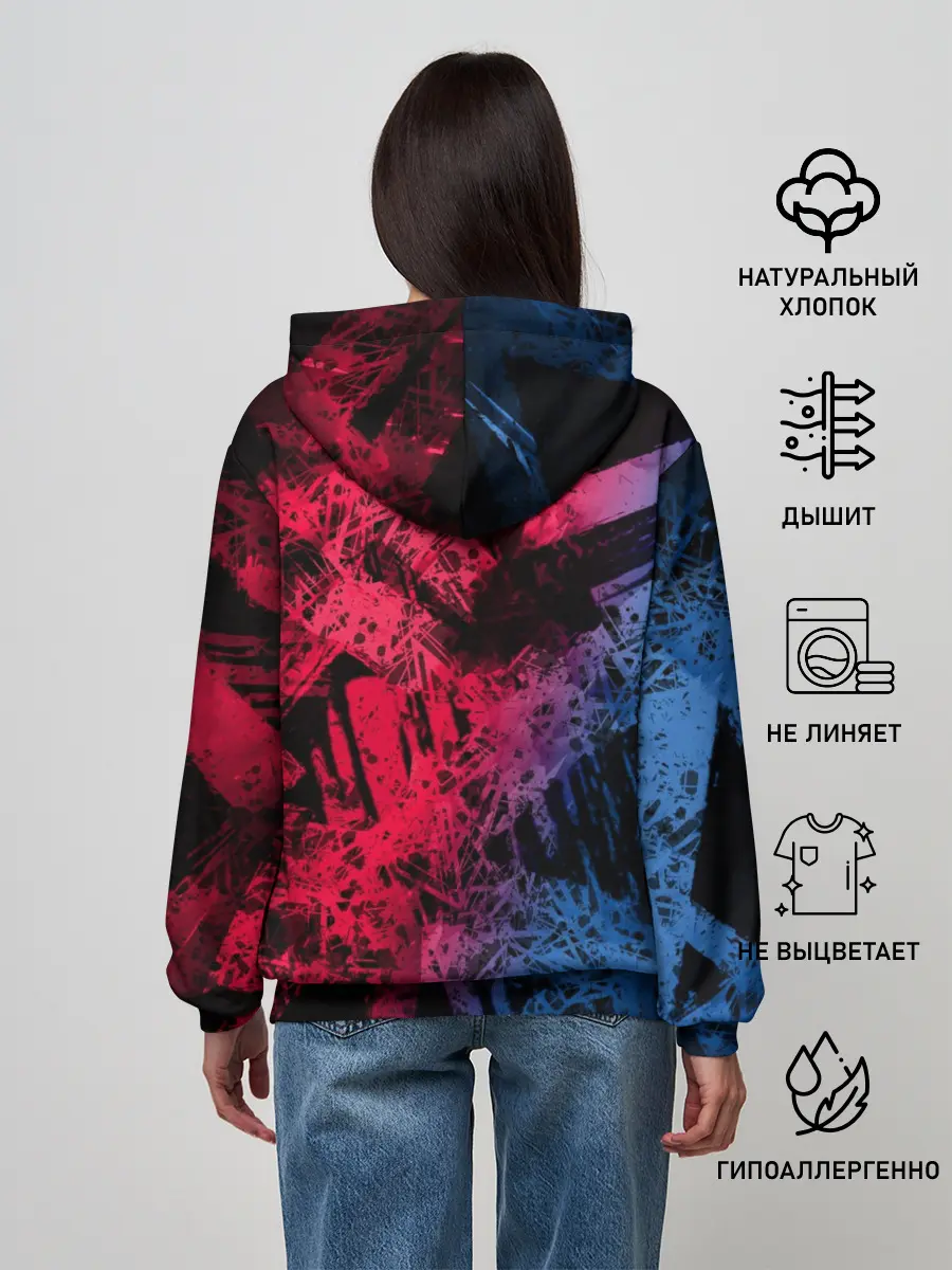 Женское худи / BSD logo