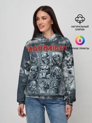 Женское худи / Iron Maiden