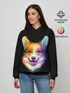 Женское худи / Корги