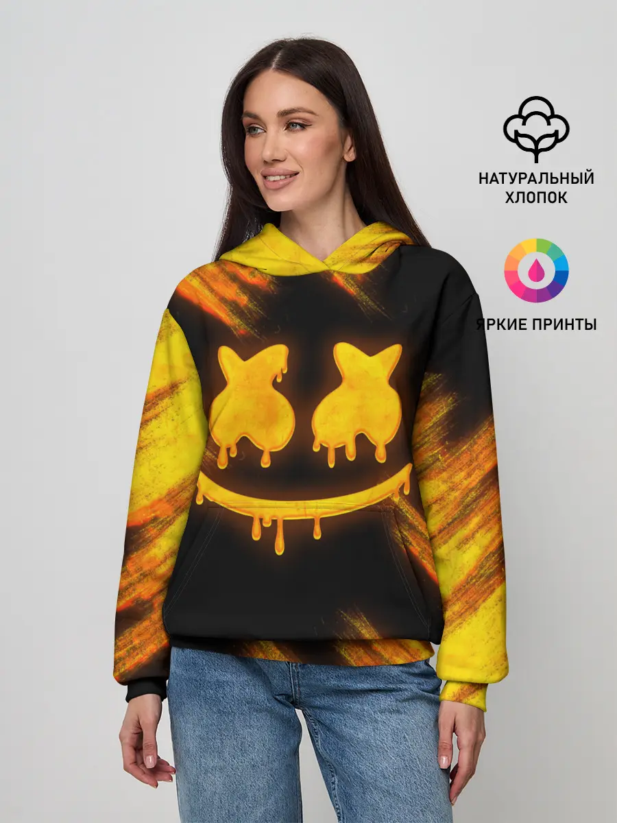 Женское худи / Marshmello