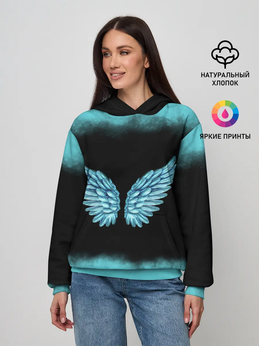 Женское худи / Крылья Ангела