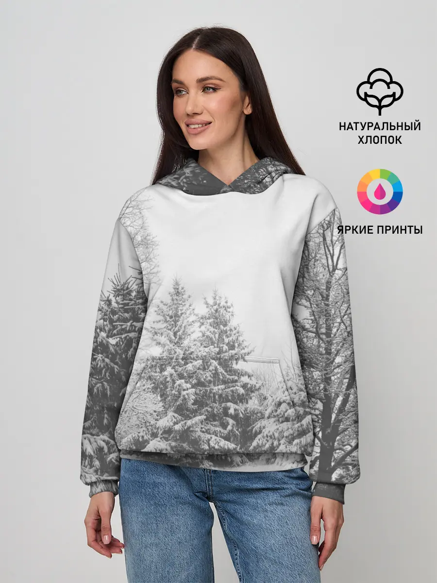 Женское худи / Winter Storm
