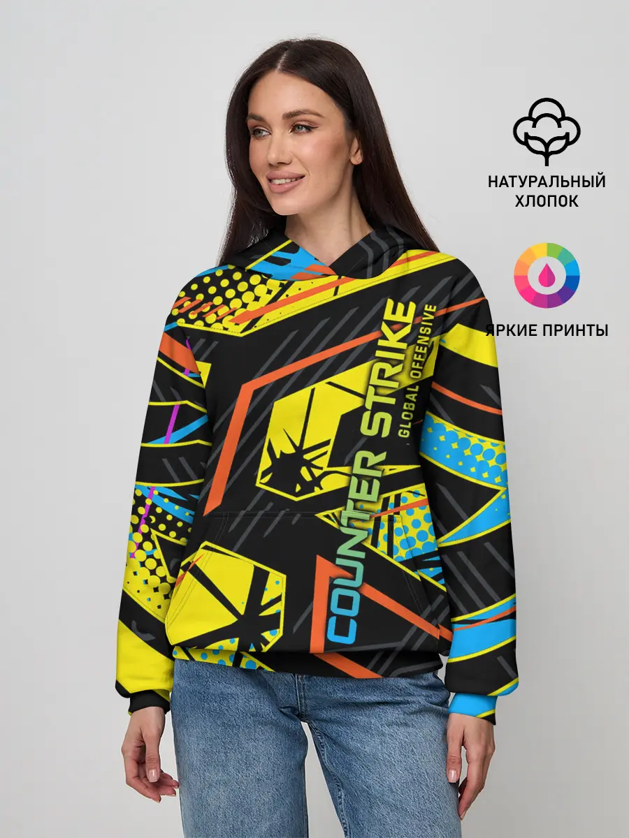 Женское худи / Counter-Strike