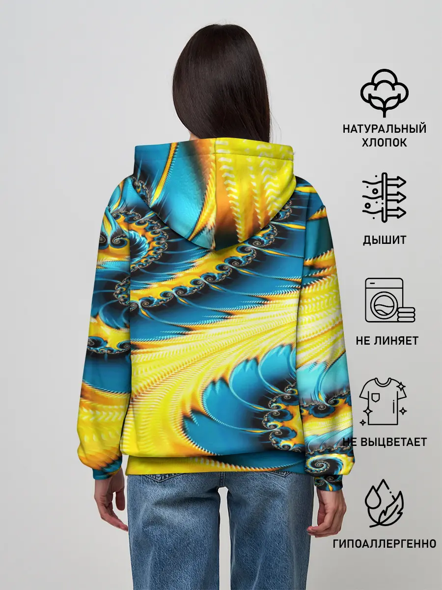 Женское худи / ABSTRACT EXCLUSIVE