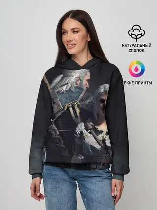 Женское худи / Ведьмак Геральд