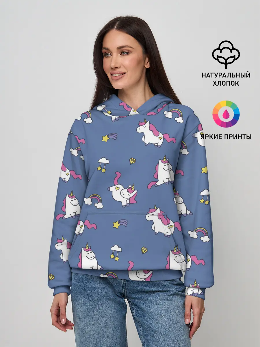 Женское худи / Сон единорога